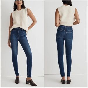 Madewell, Women's 10" High Rise Skinny Jeans in Smithley Wash, Size 27 4